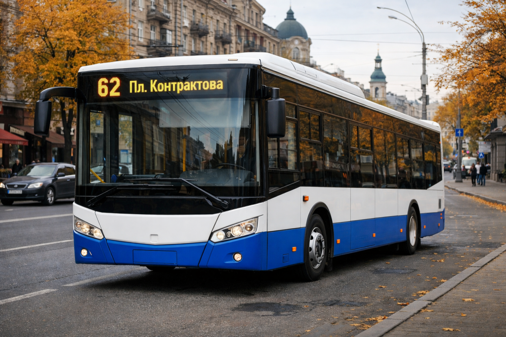 62 автобус Київ: зупинки, маршрут онлайн, розклад